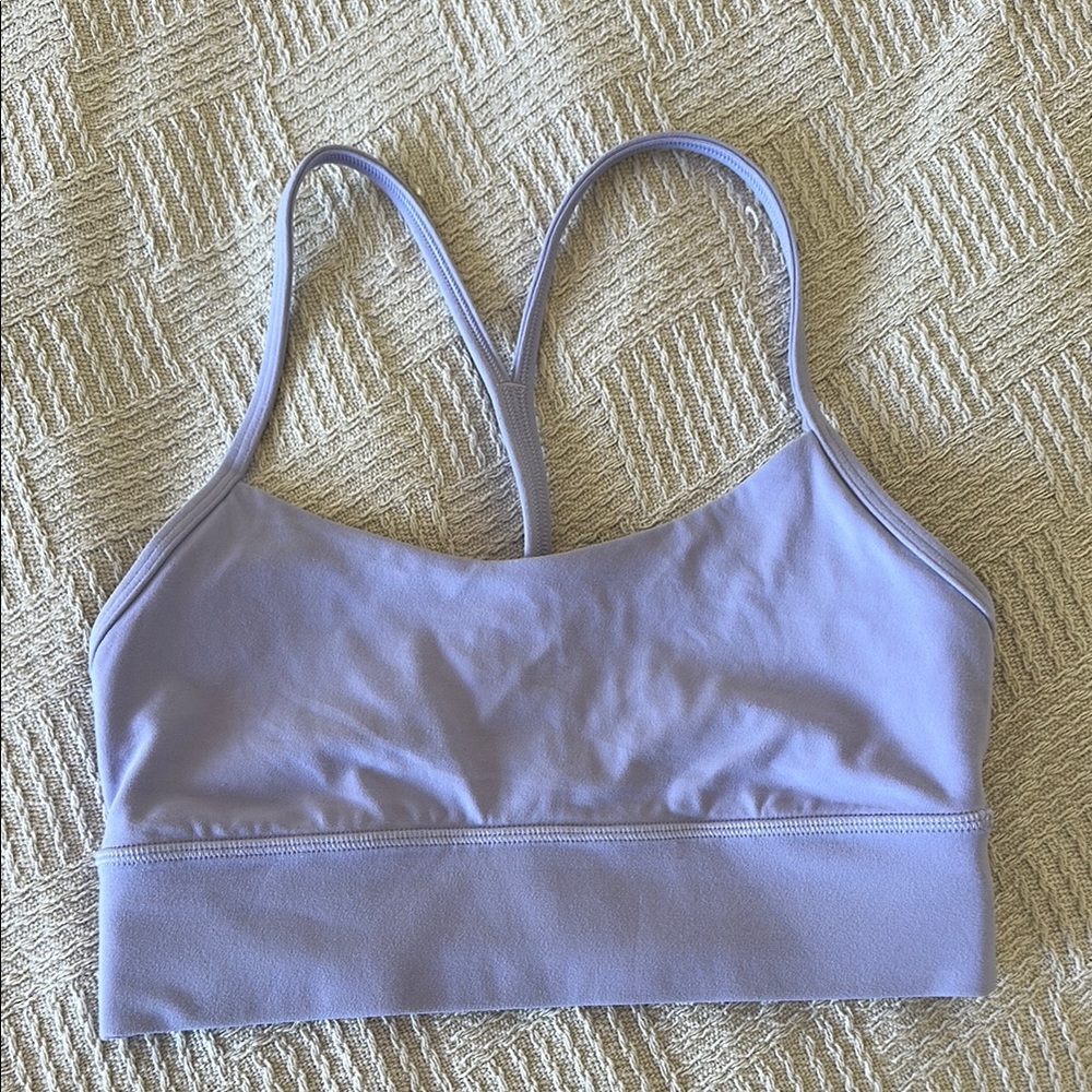Lavender lululemon sports bra